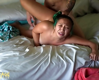 JAV MILF and BBC Amateur Couple's Intense, Passionate Sex