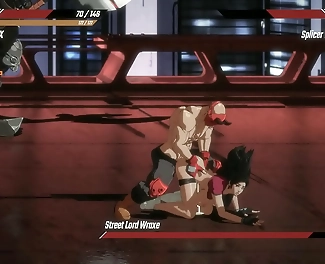 Horny Midget Mutant with a Giant Dick Fucks Pure Onyx's Ass in Extreme Rough Sex Game