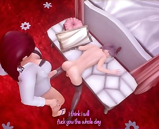 Devour the Sinful Futa on Feminized Boy in Enchanting Animation