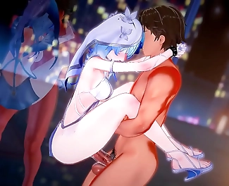 Shorekeeper: A Luscious Enchantress Unleashes Her Alluring Charms on a Lucky Sailor