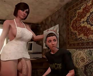 JAV Futanari Slut Loves to Suck and Fuck Her Ladyboys Ass Makes Him Scream Like a Bitch!