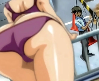 Japanese MILF Seduces Young Public Worker in Uncensored Hentai Video with Subtitles