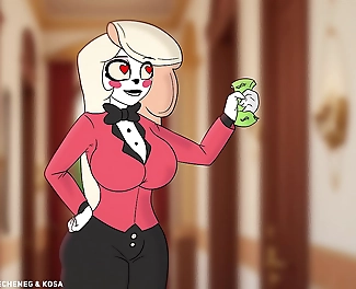 Juicy Getaway: Luscious Charlie Morningstar Caught in the Act