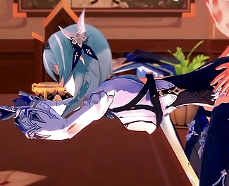 Fucking Eula Genshin s Impactful Part 1: A JAV Masterpiece!