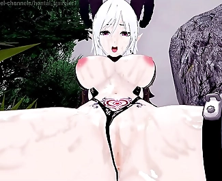 Enchanting ASMR Hentai - Get Slimed by the Forest while getting all the Semen out of You! (Part 3)