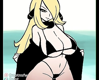 Luscious Cynthia s Fiery Hentai Reward: Exploring the Pokemon World of Pleasure